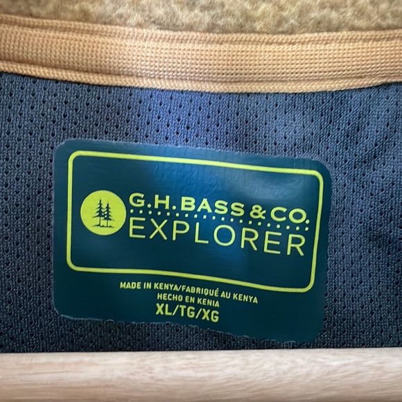 G.H. Bass & Co Explorer Quarter Zip sz XL - Picture 3 of 7